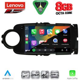 LENOVO SSR 10737BL_CPA (9inc) MULTIMEDIA TABLET for TOYOTA YARIS mod. 2011-2015 (BLACK)
