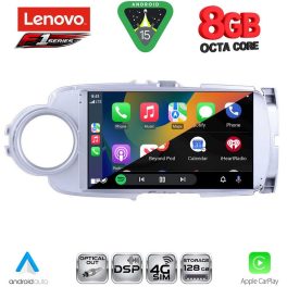 LENOVO SSR 10737SL_CPA (9inc) MULTIMEDIA TABLET for TOYOTA YARIS mod. 2011-2015 (SILVER)