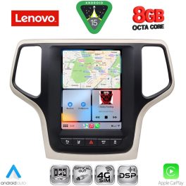 LENOVO SSW 10983_CPA TESLA STYLE for JEEP GRAND CHEROKEE mod. 2014-2019