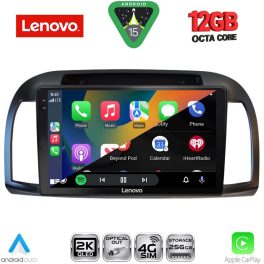 LENOVO SSZ 12457BL_CPA (9inc) MULTIMEDIA TABLET for NISSAN MICRA K12 mod. 2002-2010 (BLACK)