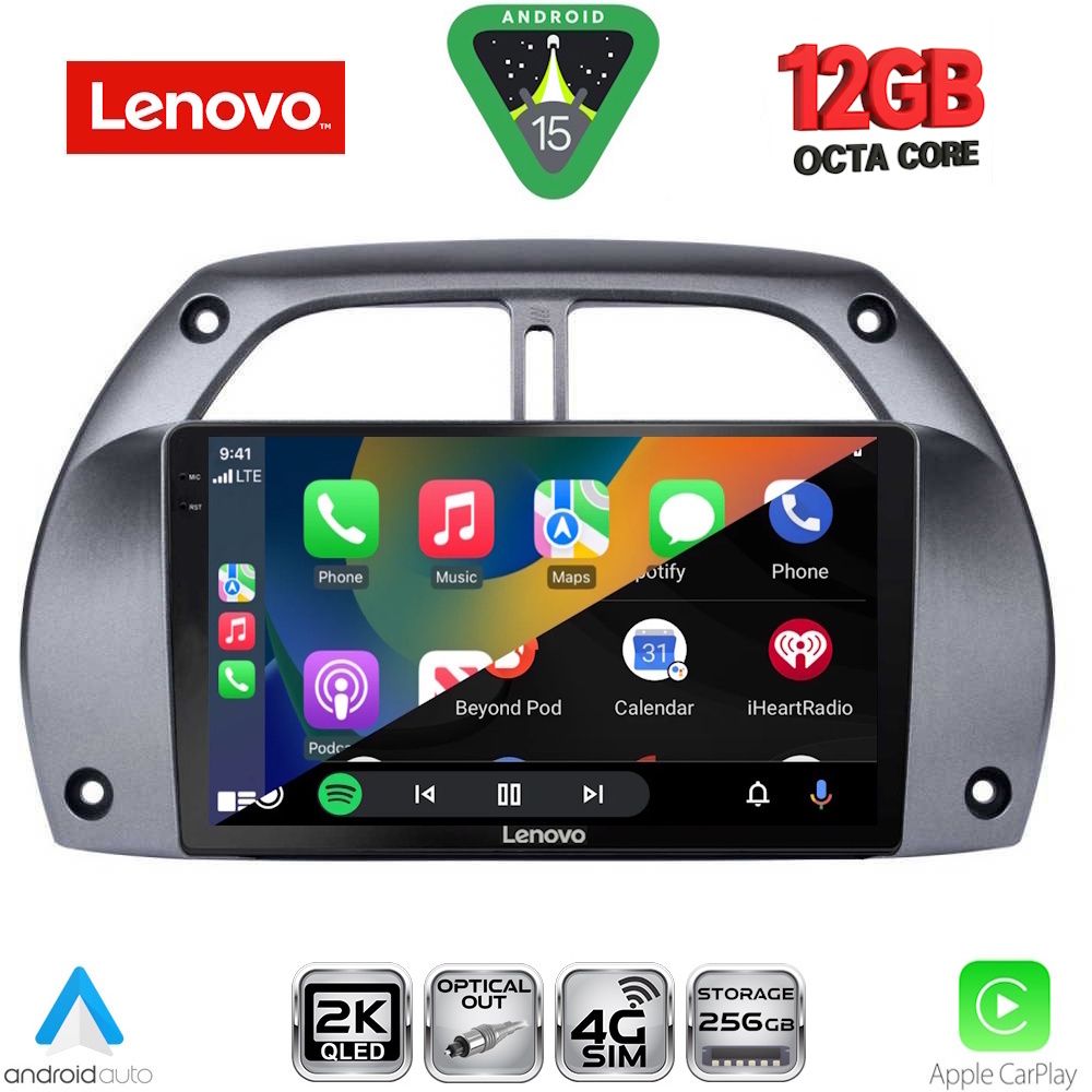LENOVO SSZ 12730_CPA A/C (9inc) MULTIMEDIA TABLET for TOYOTA RAV 4 mod. 2000-2006