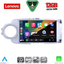 LENOVO SSZ 12737SL_CPA (9inc) MULTIMEDIA TABLET for TOYOTA YARIS mod. 2011-2015 (SILVER)