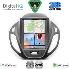 DIGITAL IQ BXF 5880_CPAA TESLA STYLE for FORD TOURNEO COURIER mod. 2014-2024