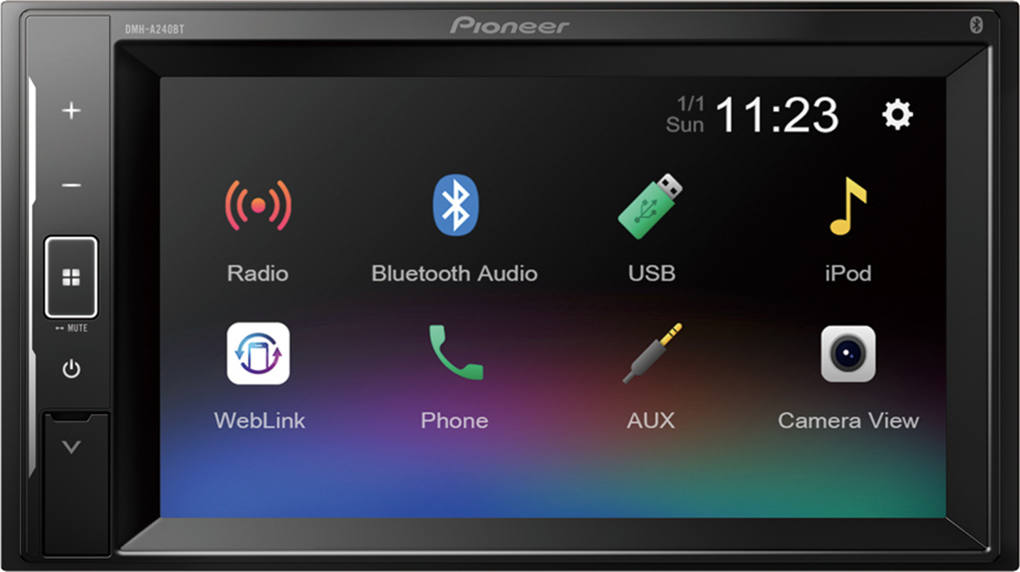 pioneer DMH-A240BT Touchscreen multimedia player 6.2"