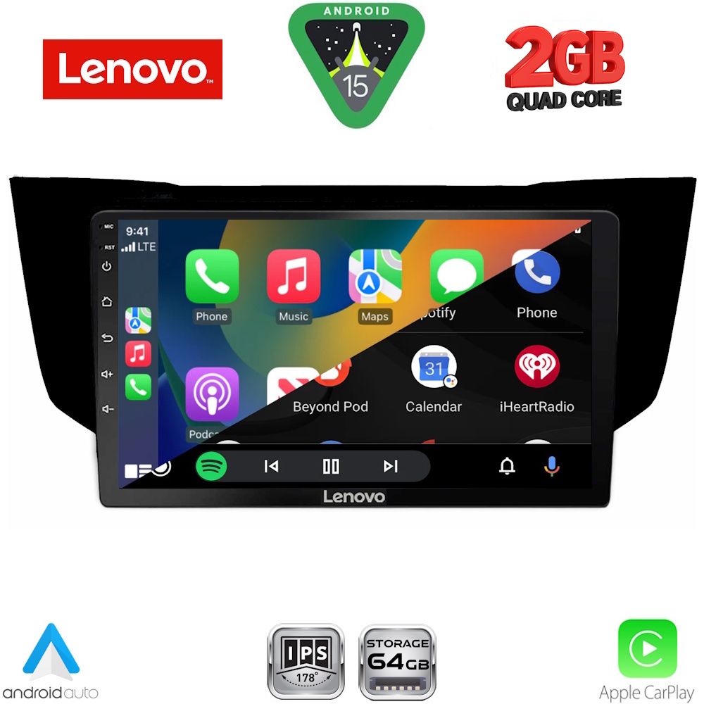 LENOVO LVD 2345BL_CPA (9inc) MULTIMEDIA TABLET for LEXUS RX 300 – 400 mod. 2003-2008