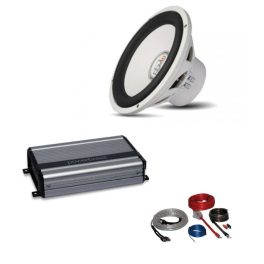 Powerbass XL-1240MF+XL-2205M+EPK10 Πακέτο Ήχου Σκάφους με Subwoofer, Ενισχυτή και Καλωδίωση (Σετ)