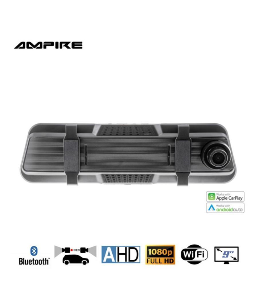 Ampire CPS090 Οθόνη Καθρέφτη smartphone 22,9 cm (9") με διπλή κάμερα ταμπλό AHD και λειτουργία RFK - Image 3