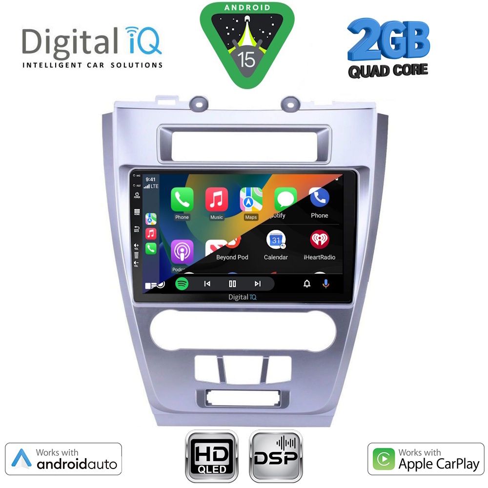 DIGITAL IQ BXC 3159_CPAA (10inc) MULTIMEDIA TABLET for FORD FUSION mod. 2012-2017