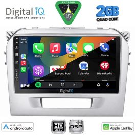 DIGITAL IQ BXC 3697SL_CPAA (9inc) MULTIMEDIA TABLET for SUZUKI VITARA mod. 2016-2025 (SILVER)