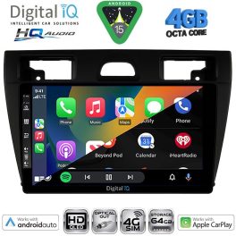 DIGITAL IQ BXK 19153BL_CPAA (9inc) MULTIMEDIA TABLET for FORD FIESTA mod. 2005-2008 (BLACK)