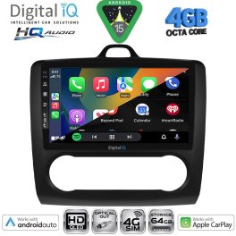 DIGITAL IQ BXK 19156BL_CPAA CLIMA (9inc) MULTIMEDIA TABLET for FORD FOCUS mod. 2005-2012 (BLACK)