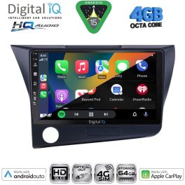 DIGITAL IQ BXK 19203_CPAA (9inc) MULTIMEDIA TABLET for HONDA CRZ mod. 2010-2016