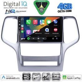 DIGITAL IQ BXK 19282_CPAA (9inc) MULTIMEDIA TABLET for JEEP GRAND CHEROKEE mod. 2011-2014