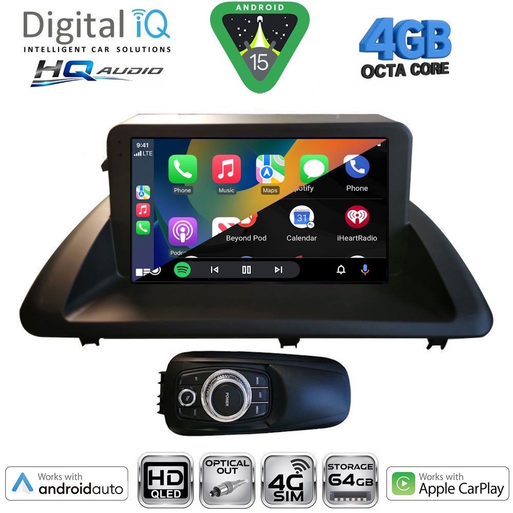 DIGITAL IQ BXK 19340_CPAA (9inc) MULTIMEDIA TABLET for LEXUS CT 200 mod. 2011-2020