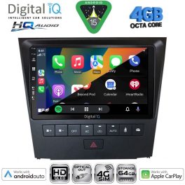 DIGITAL IQ BXK 19341_CPAA (9inc) MULTIMEDIA TABLET for LEXUS GS mod. 2004-2011