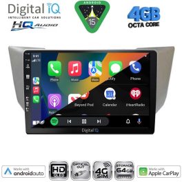 DIGITAL IQ BXK 19345SL_CPAA (10inc) MULTIMEDIA TABLET for LEXUS RX 300 – 400 mod. 2003-2008