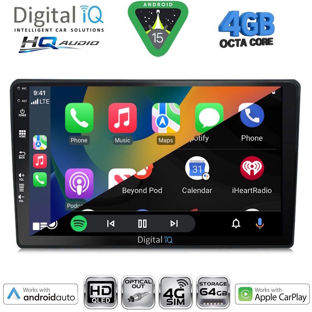 DIGITAL IQ BXK 19360_CPAA (9inc) MULTIMEDIA TABLET for MAZDA 2 mod. 2002-2007