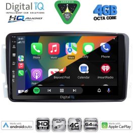 DIGITAL IQ BXK 19401_CPAA (9inc) MULTIMEDIA TABLET for MERCEDES CLK (W209) mod. 2000-2004
