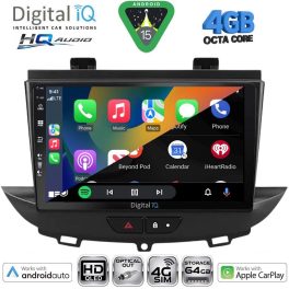 DIGITAL IQ BXK 19490_CPAA (9inc) MULTIMEDIA TABLET for OPEL CROSSLAND – GRANDLAND mod. 2017-2025