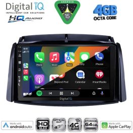 DIGITAL IQ BXK 19551_CPAA (9inc) MULTIMEDIA TABLET for RENAULT KOLEOS mod. 2006-2016
