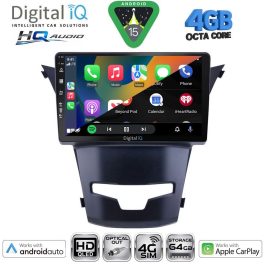 DIGITAL IQ BXK 19653_CPAA (9inc) MULTIMEDIA TABLET for SSANGYONG KORANDO mod. 2014-2019