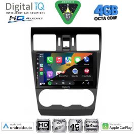 DIGITAL IQ BXK 19663_CPAA (9inc) MULTIMEDIA TABLET for SUBARU FORESTER - IMPREZA - XV mod. 2013-2019