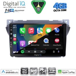 DIGITAL IQ BXK 19670_CPAA (9inc) MULTIMEDIA TABLET for SUZUKI ALTO - NISSAN PIXO mod. 2009-2014