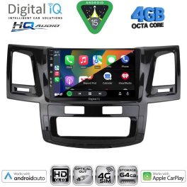 DIGITAL IQ BXK 19720_CPAA (9inc) MULTIMEDIA TABLET for TOYOTA HILUX mod. 2005-2016