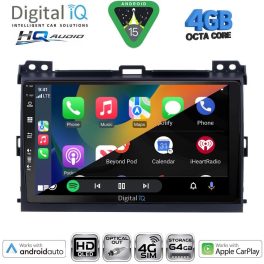 DIGITAL IQ BXK 19723_CPAA (9inc) MULTIMEDIA TABLET for TOYOTA LANDCRUISER mod. 2002-2008