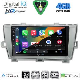 DIGITAL IQ BXK 19726_CPAA (9inc) MULTIMEDIA TABLET for TOYOTA PRIUS mod. 2009-2015