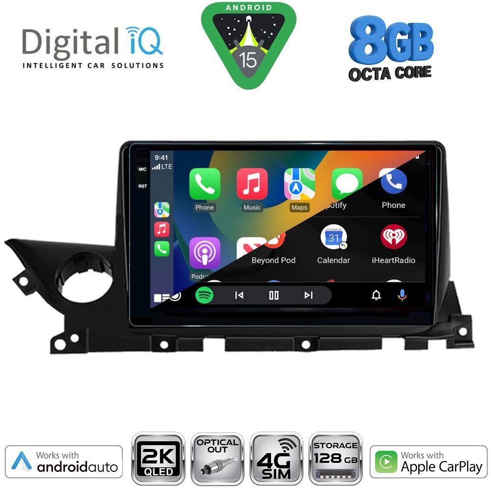 DIGITAL IQ BXK 20379B_CPAA (9inc) MULTIMEDIA TABLET for MAZDA 6 mod. 2021-2026