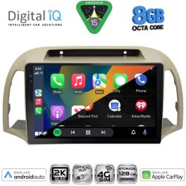 DIGITAL IQ BXK 20457BG_CPAA (9inc) MULTIMEDIA TABLET for NISSAN MICRA K12 mod. 2002-2010 (BEIGE)