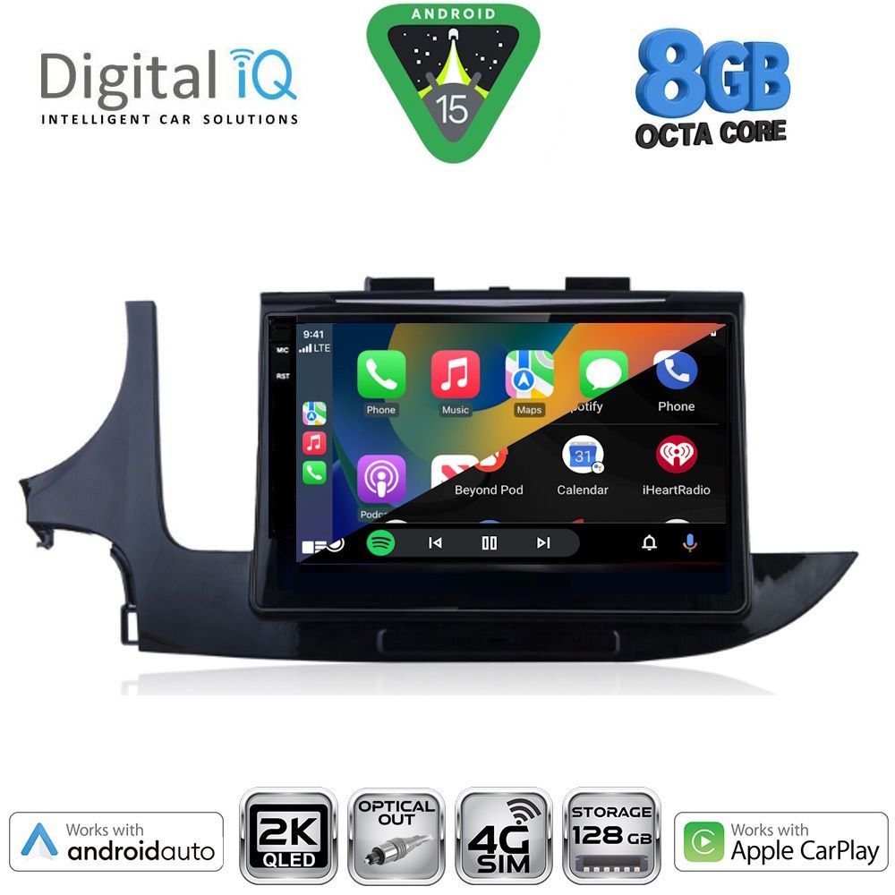 DIGITAL IQ BXK 20497_CPAA (9inc) MULTIMEDIA TABLET for OPEL MOKKA mod. 2016-2021