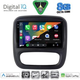 DIGITAL IQ BXK 20499_CPAA (9inc) MULTIMEDIA TABLET for OPEL VIVARO – RENAULT TRAFIC – FIAT TALENDO – NISSAN NV 300 mod. 2014-2019