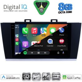 DIGITAL IQ BXK 20668_CPAA (9inc) MULTIMEDIA TABLET for SUBARU LEGACY - OUTBACK mod. 2014-2019
