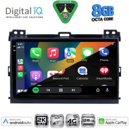 DIGITAL IQ BXK 20723_CPAA (9inc) MULTIMEDIA TABLET for TOYOTA LANDCRUISER mod. 2002-2008