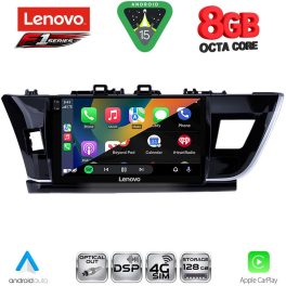 LENOVO SSR 10714BIG_CPA (10inc) MULTIMEDIA TABLET for TOYOTA COROLLA mod. 2013-2016