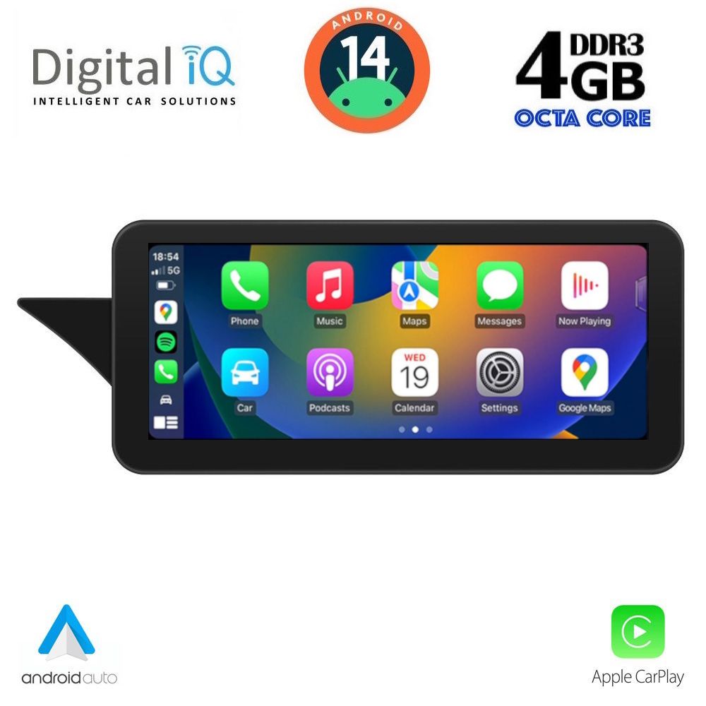 DIGITAL IQ TPK 16996_CPA (10.25inc) (NTG 4.5) MULTIMEDIA SYSTEM for MERCEDES GLK (X204) mod. 2013-2017