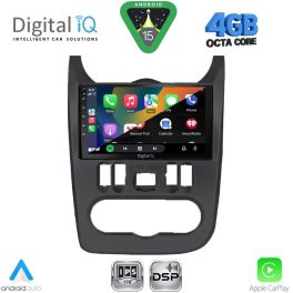 DIGITAL IQ RSG 6101BL_CPA (9inc) MULTIMEDIA TABLET for DACIA DUSTER – LOGAN – SANDERO mod. 2006-2012 (BLACK)