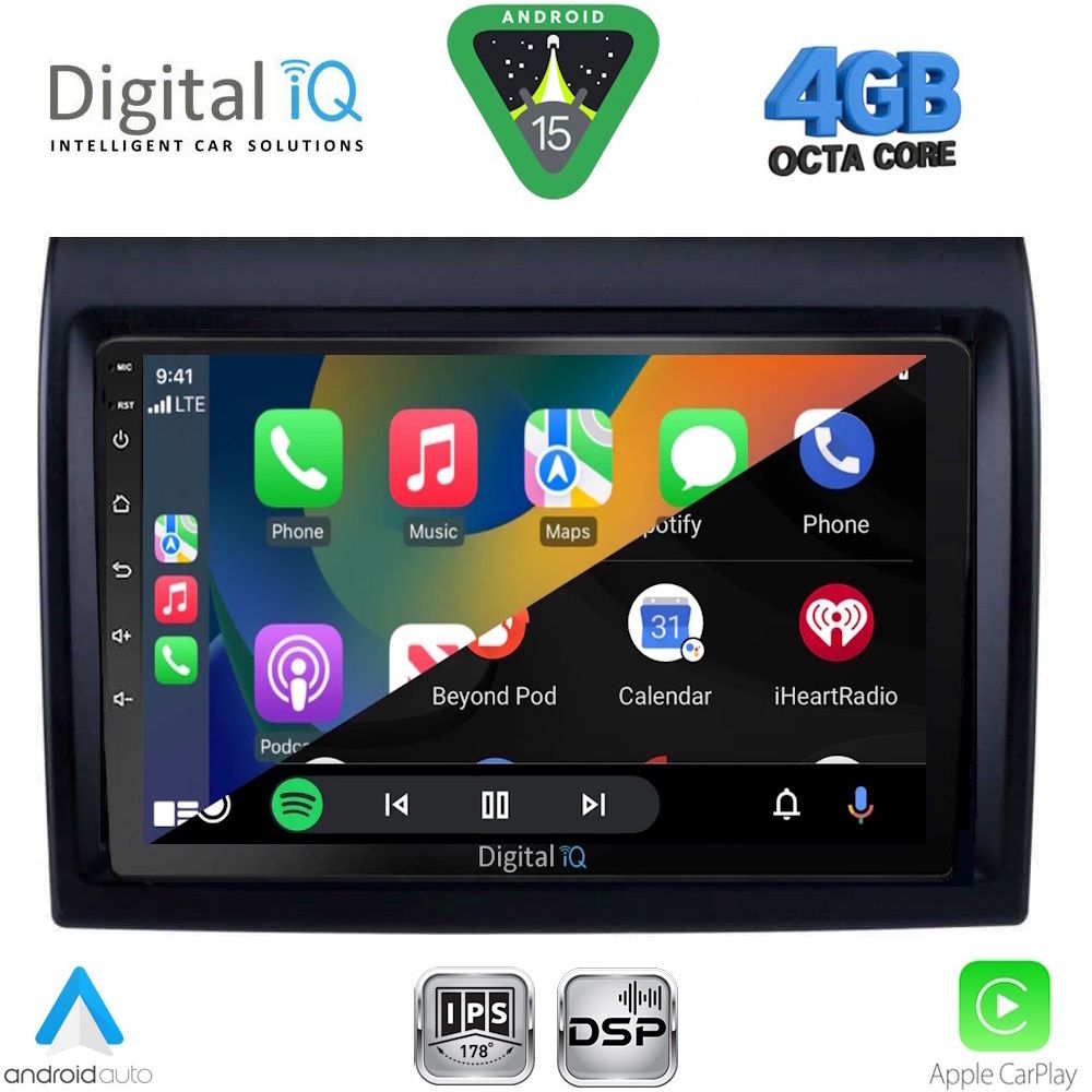 DIGITAL IQ RSG 6140_CPA (9inc) MULTIMEDIA TABLET for FIAT DUCATO mod. 2006-2011