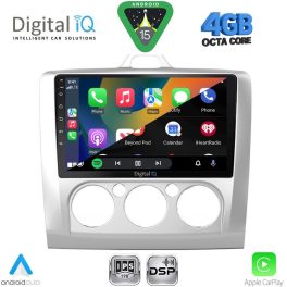 DIGITAL IQ RSG 6156SL_CPA A/C (9inc) MULTIMEDIA TABLET for FORD FOCUS mod. 2005-2012 (SILVER)