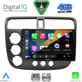 DIGITAL IQ RSG 6187_CPA (9inc) MULTIMEDIA TABLET for HONDA CIVIC 4D mod. 2001-2006