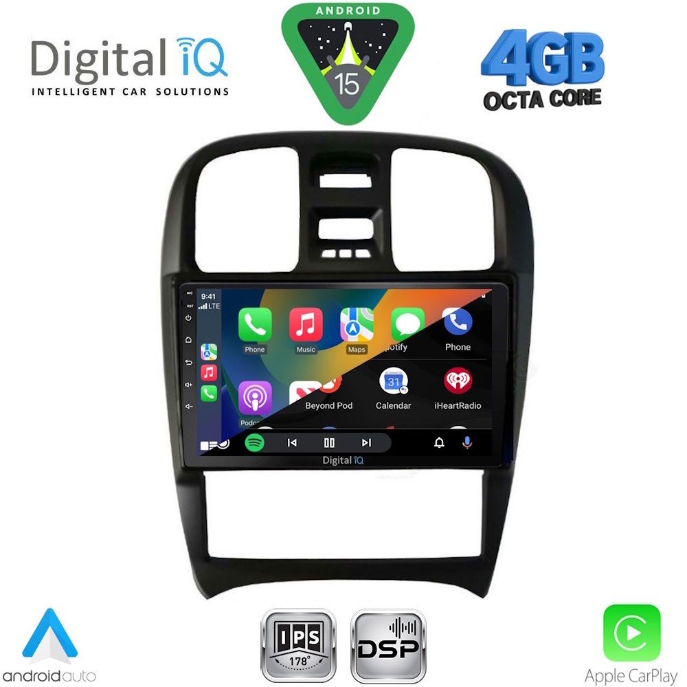 DIGITAL IQ RSG 6247_CPA (9inc) MULTIMEDIA TABLET for HYUNDAI SONATA mod. 2000-2006