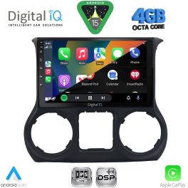DIGITAL IQ RSG 6296_CPA (10inc) MULTIMEDIA TABLET for JEEP WRANGLER  mod. 2014-2017