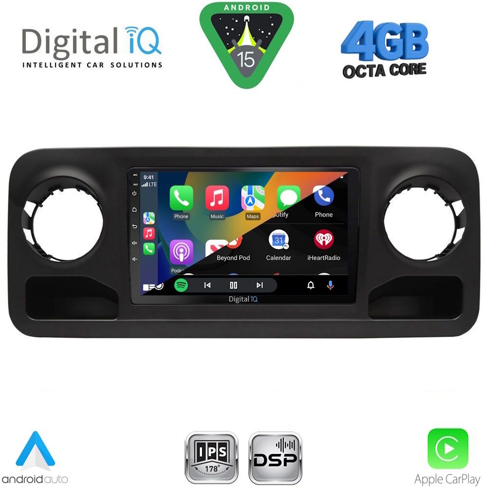 DIGITAL IQ RSG 6424_CPA (10inc) MULTIMEDIA TABLET for MERCEDES SPRINTER mod. 2018-2026