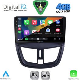 DIGITAL IQ RSG 6507_CPA (9inc) MULTIMEDIA TABLET for PEUGEOT 207 mod. 2007-2014