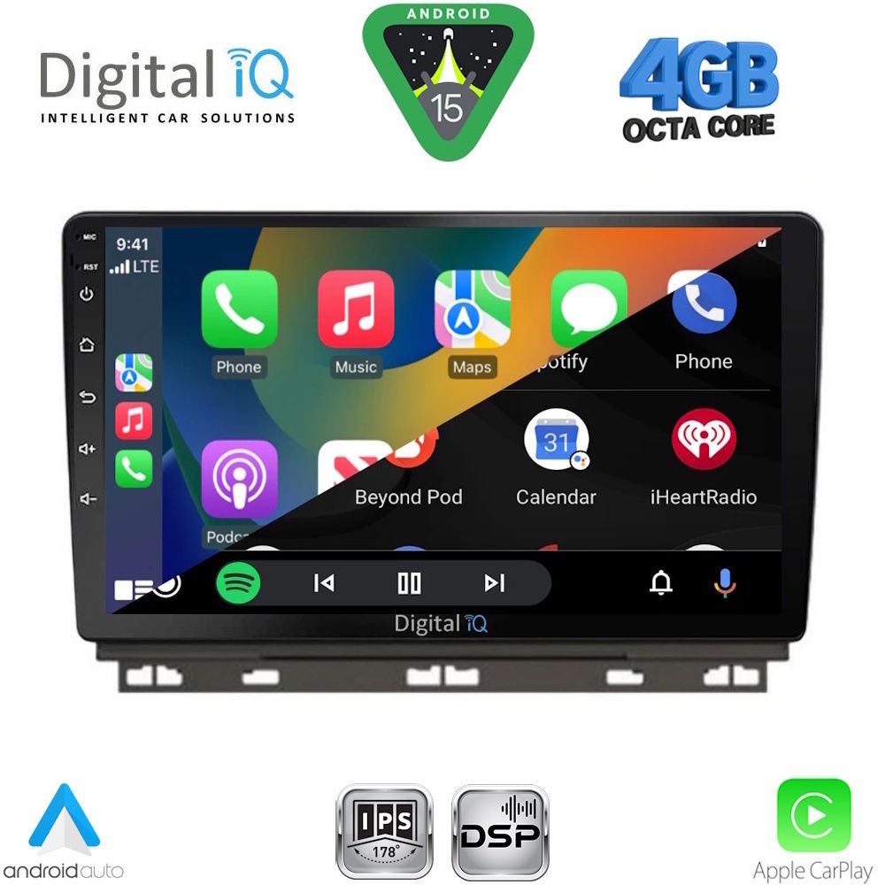 DIGITAL IQ RSG 6546_CPA (9inc) MULTIMEDIA TABLET for RENAULT CLIO - CAPTUR mod. 2019-2026
