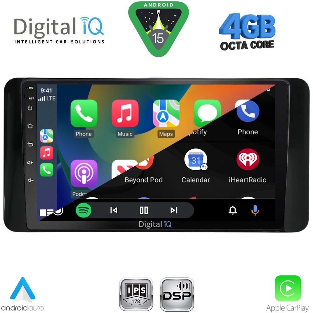 DIGITAL IQ RSG 6586_CPA (10inc)MULTIMEDIA TABLET for SKODA KAMIQ mod. 2018-2026