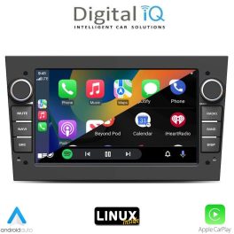 DIGITAL IQ BLA 019BL_CPA (7" DECK) MULTIMEDIA LINUX SYSTEM for OPEL ALL mod. 2003-2014 (GLOSS BLACK)