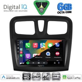 DIGITAL IQ BXF 17108SQ_CPAA (9inc) MULTIMEDIA TABLET for DACIA LOGAN – SANDERO mod. 2012-2019